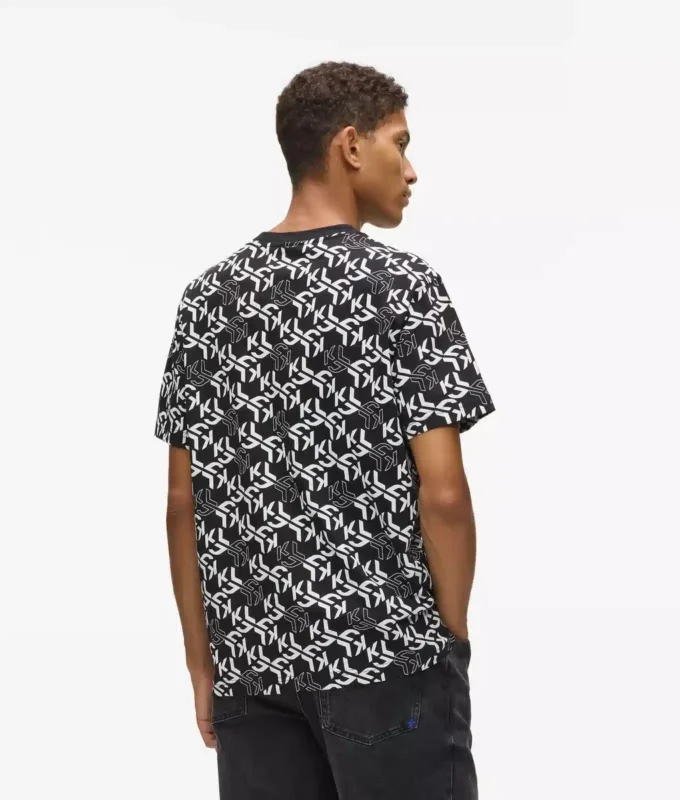 Allover-Monogramm-T-Shirt