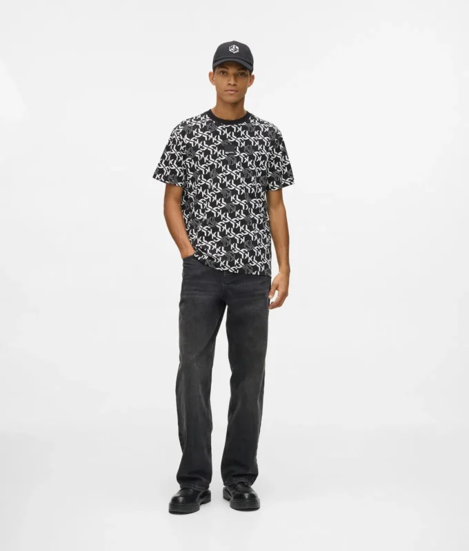 Allover-Monogramm-T-Shirt