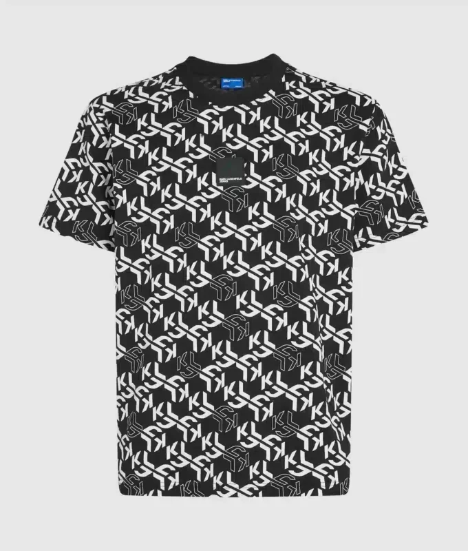 Allover-Monogramm-T-Shirt