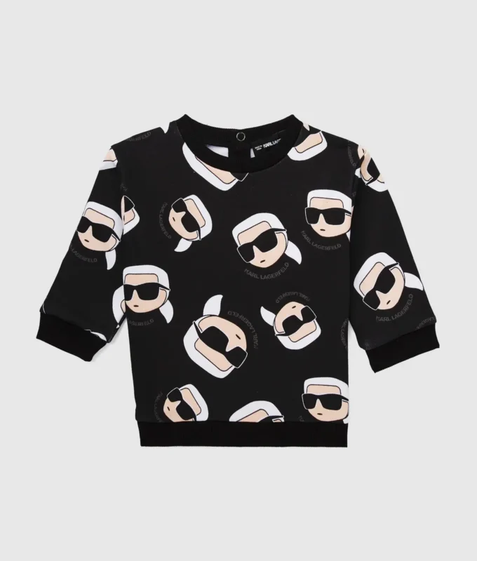 Baby Ikon Sweatshirt mit Allover-Print Baby Ikon Sweatshirt mit Allover-Print