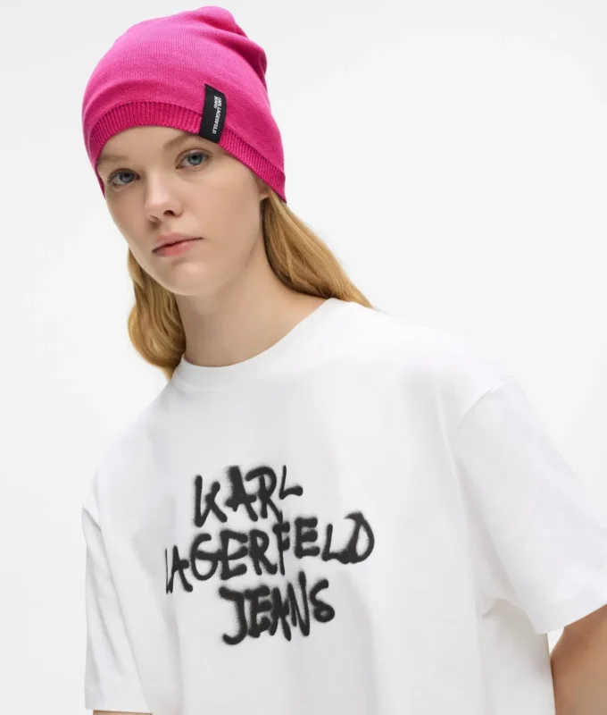 Beanie mit Logo-Patch Beanie mit Logo-Patch