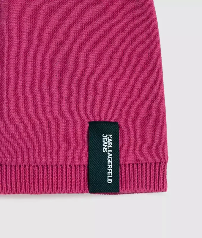 Beanie mit Logo-Patch Beanie mit Logo-Patch