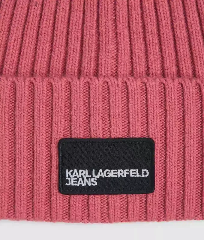 Beanie mit Logo-Patch Beanie mit Logo-Patch