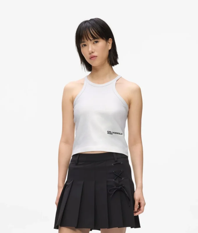 Beschichtetes Ripp-Tanktop Beschichtetes Ripp-Tanktop