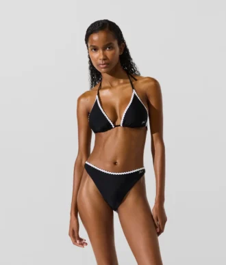 Bikini-Höschen mit Wellenkante