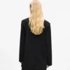 Blazer mit Denim-Einsatz Blazer mit Denim-Einsatz