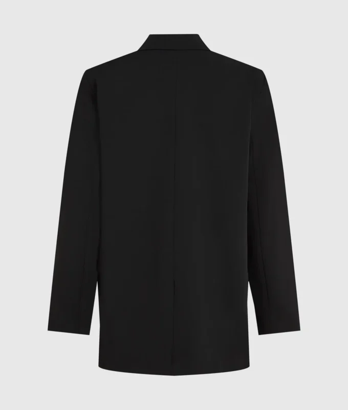 Blazer mit Denim-Einsatz Blazer mit Denim-Einsatz