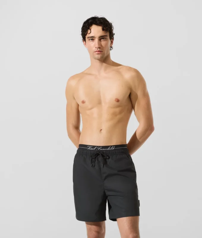 Boardshorts mit doppeltem Bund Boardshorts mit doppeltem Bund