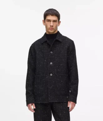 Bouclé-Overshirt