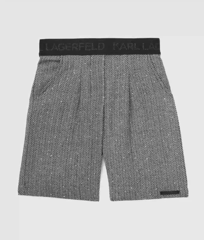 Bouclé-Shorts für Mädchen Bouclé-Shorts für Mädchen