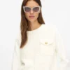 Bouclé-Sweatshirt Bouclé-Sweatshirt