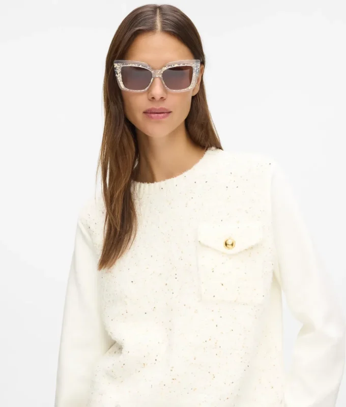 Bouclé-Sweatshirt Bouclé-Sweatshirt