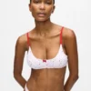 Bralette mit Herzprint Bralette mit Herzprint