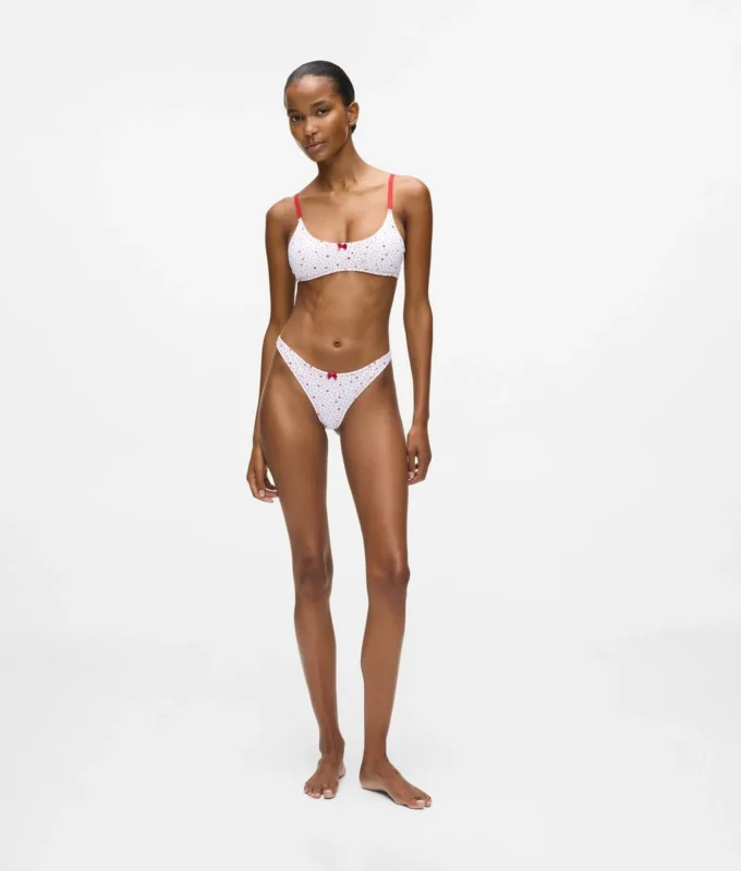 Bralette mit Herzprint Bralette mit Herzprint