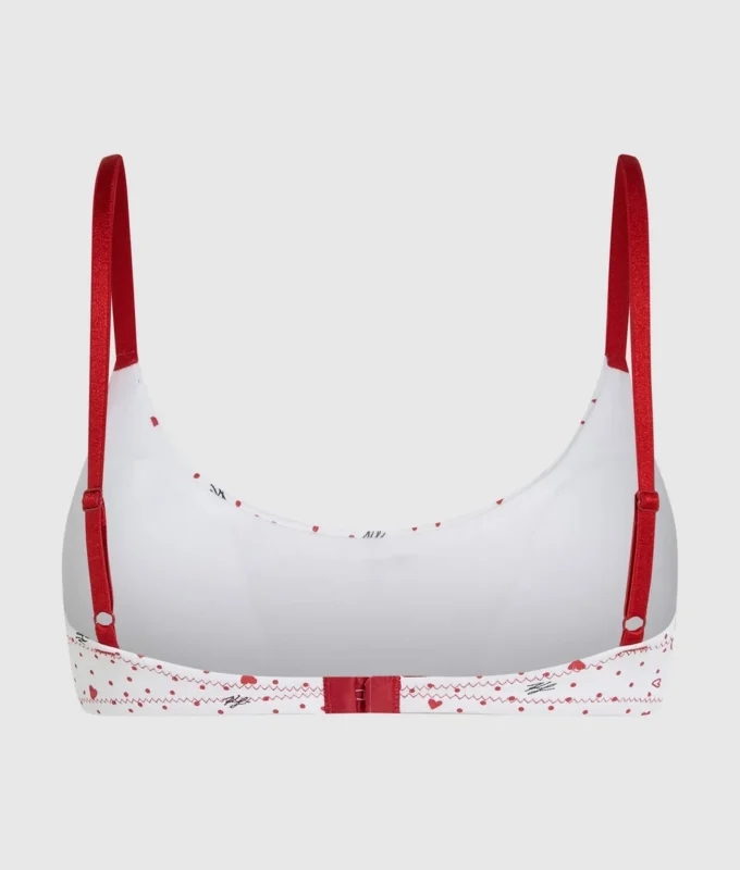 Bralette mit Herzprint Bralette mit Herzprint