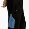 Denim-Taschenhose im Carpenter-Stil