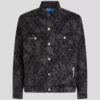 DENIMJACKE MIT ALLOVER-PRINT