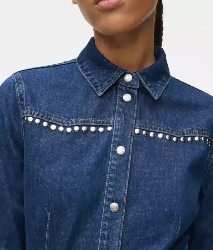 Denimkleid mit Nieten Denimkleid mit Nieten