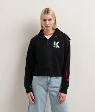 disney x kl halb zip sweatshirt 1 330x388 - DISNEY X KL HALB-ZIP-SWEATSHIRT