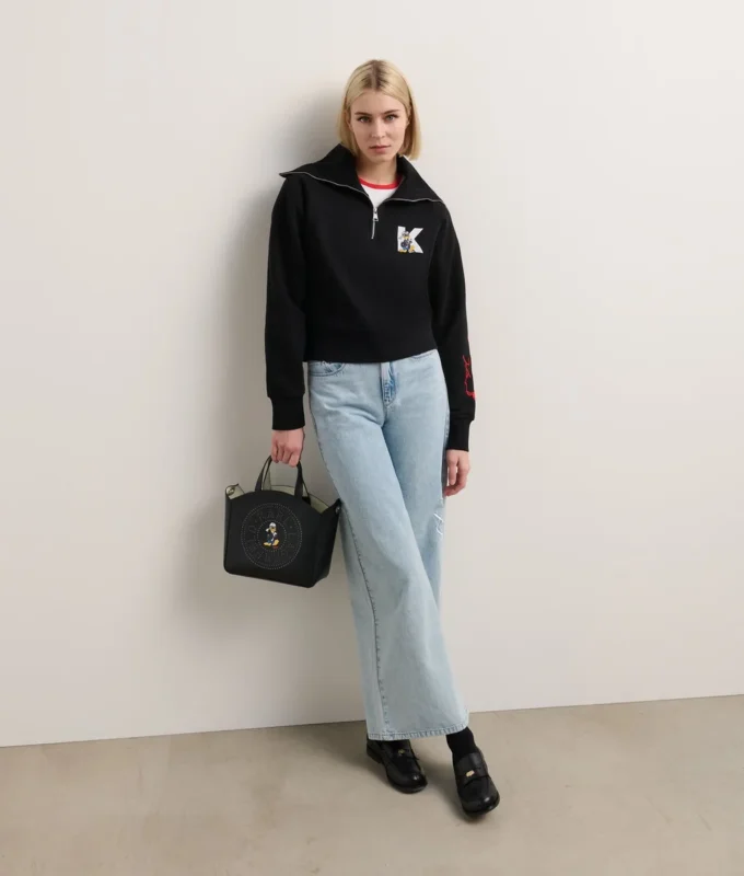DISNEY X KL HALB-ZIP-SWEATSHIRT DISNEY X KL HALB-ZIP-SWEATSHIRT