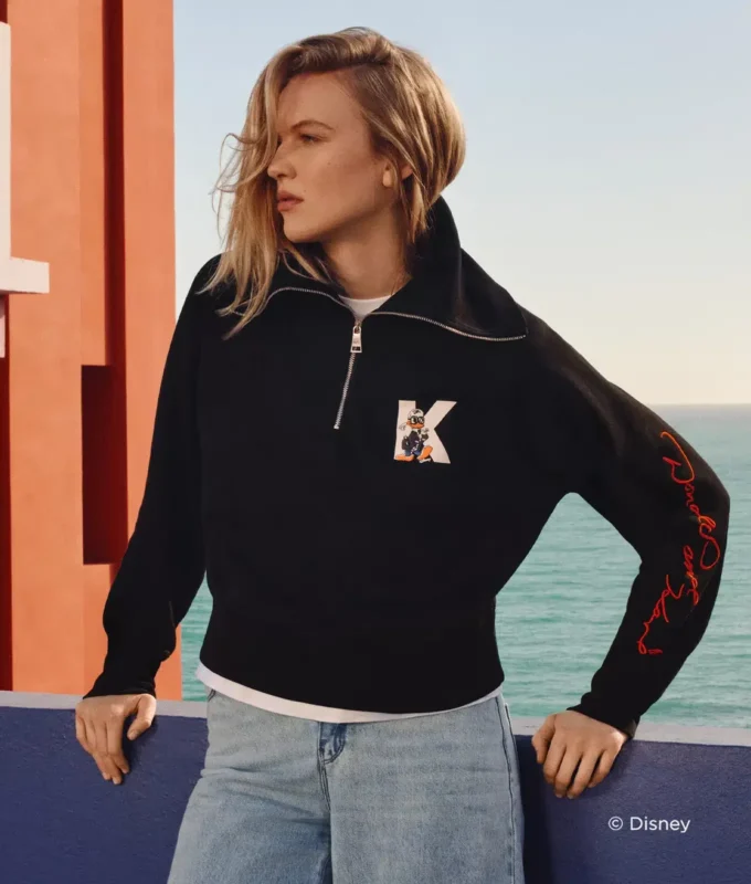 DISNEY X KL HALB-ZIP-SWEATSHIRT DISNEY X KL HALB-ZIP-SWEATSHIRT