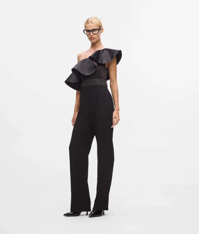 Ein-Schulter-Jumpsuit Ein-Schulter-Jumpsuit
