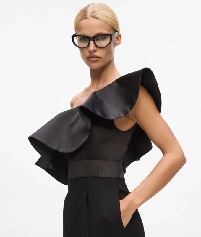 Ein-Schulter-Jumpsuit Ein-Schulter-Jumpsuit