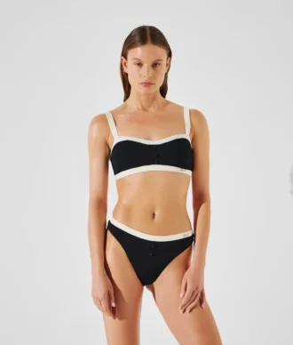 EINFARBIGE BIKINIHOSE