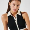 EINFARBIGES BIKINI-TANKTOP EINFARBIGES BIKINI-TANKTOP