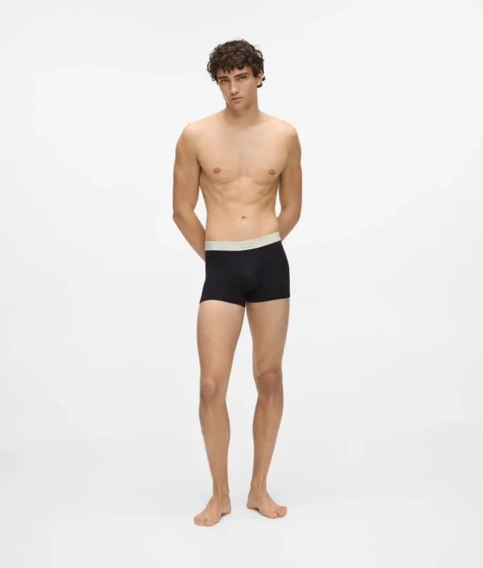 Elastische Boxershorts mit Logo-Etikett – 7er-Pack Elastische Boxershorts mit Logo-Etikett – 7er-Pack