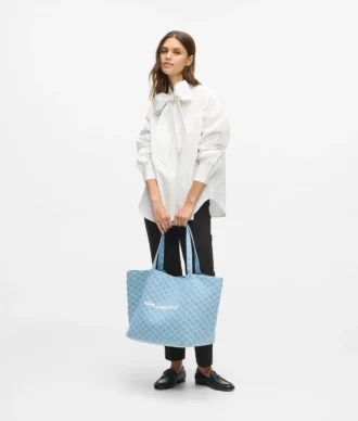 Exklusive Monogram-Denim-Shopper