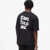 Exklusives, locker geschnittenes T-Shirt „Karl told me” Exklusives, locker geschnittenes T-Shirt „Karl told me”