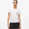 Exklusives T-Shirt mit Strass-Logo