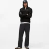 Fleece-Sweatshirt mit halbem Reißverschluss Fleece-Sweatshirt mit halbem Reißverschluss