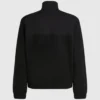 Fleece-Sweatshirt mit halbem Reißverschluss Fleece-Sweatshirt mit halbem Reißverschluss