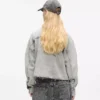 Gebleichtes Denimhemd Gebleichtes Denimhemd