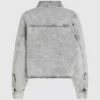 Gebleichtes Denimhemd Gebleichtes Denimhemd