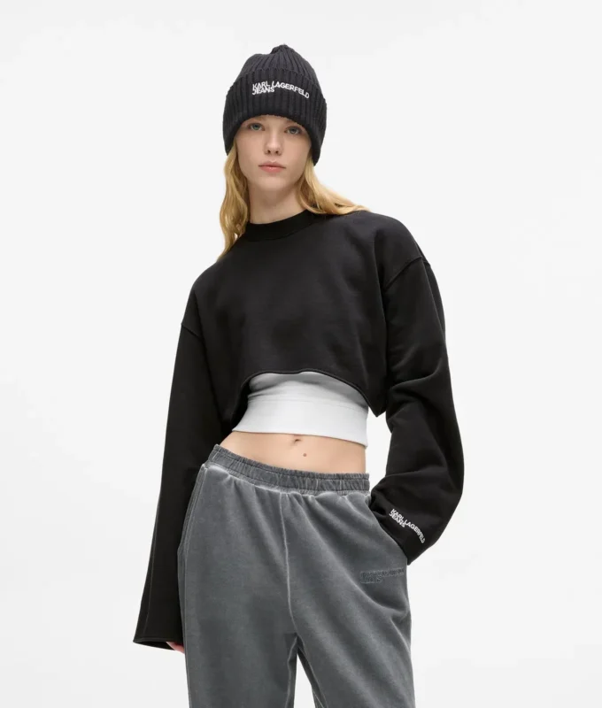 Gelegtes Sweatshirt Gelegtes Sweatshirt
