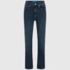 Gerade geschnittene Jeans mit hoher Taille Gerade geschnittene Jeans mit hoher Taille