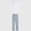 Gestreiftes Pyjama-Set Gestreiftes Pyjama-Set