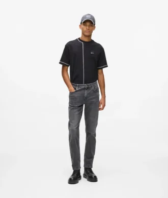 Gewaschene Slim-Fit-Jeans