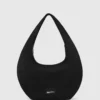 Glänzende Nylon-Hobo-Tasche