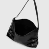 Große Schultertasche mit Schnalle