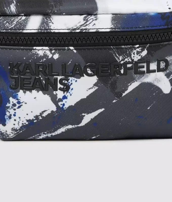 Gürteltasche mit Graffiti-Print Gürteltasche mit Graffiti-Print