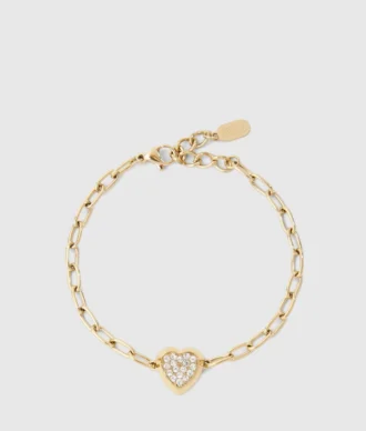Herz-Anhänger-Armband