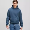 HOODIE MIT AUFGENÄHTEM LOGO