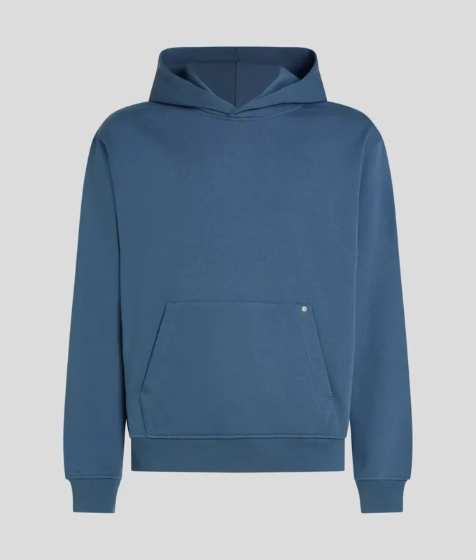 HOODIE MIT AUFGENÄHTEM LOGO