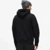 Hoodie mit Denim-Tasche