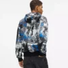 Hoodie mit durchgehendem Paint-Effekt