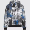 Hoodie mit durchgehendem Paint-Effekt
